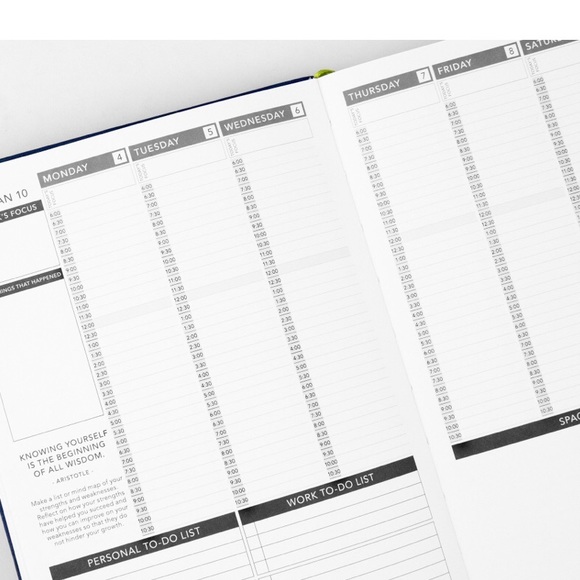 PASSION PLANNER : RADIANT ROSE - Picture 3 of 5